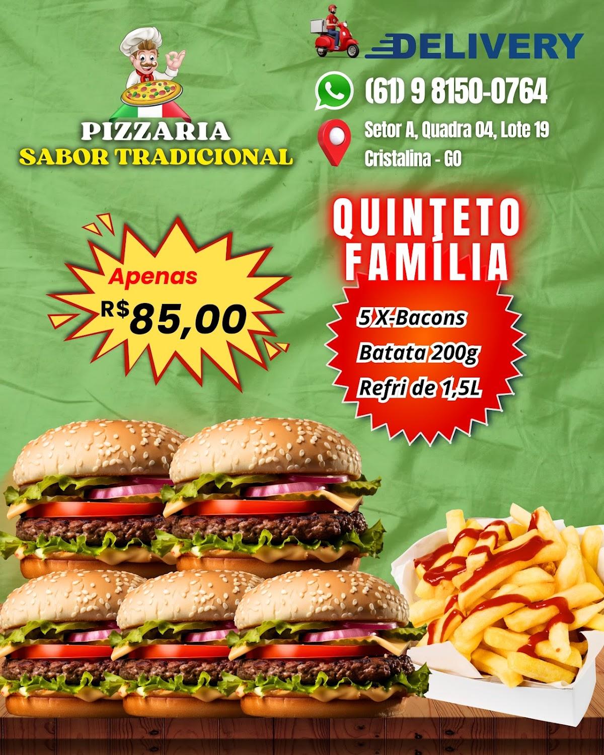 Pizzaria sabor tradicional