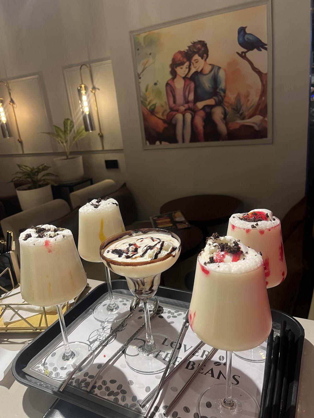 Lover coffee beans cafe