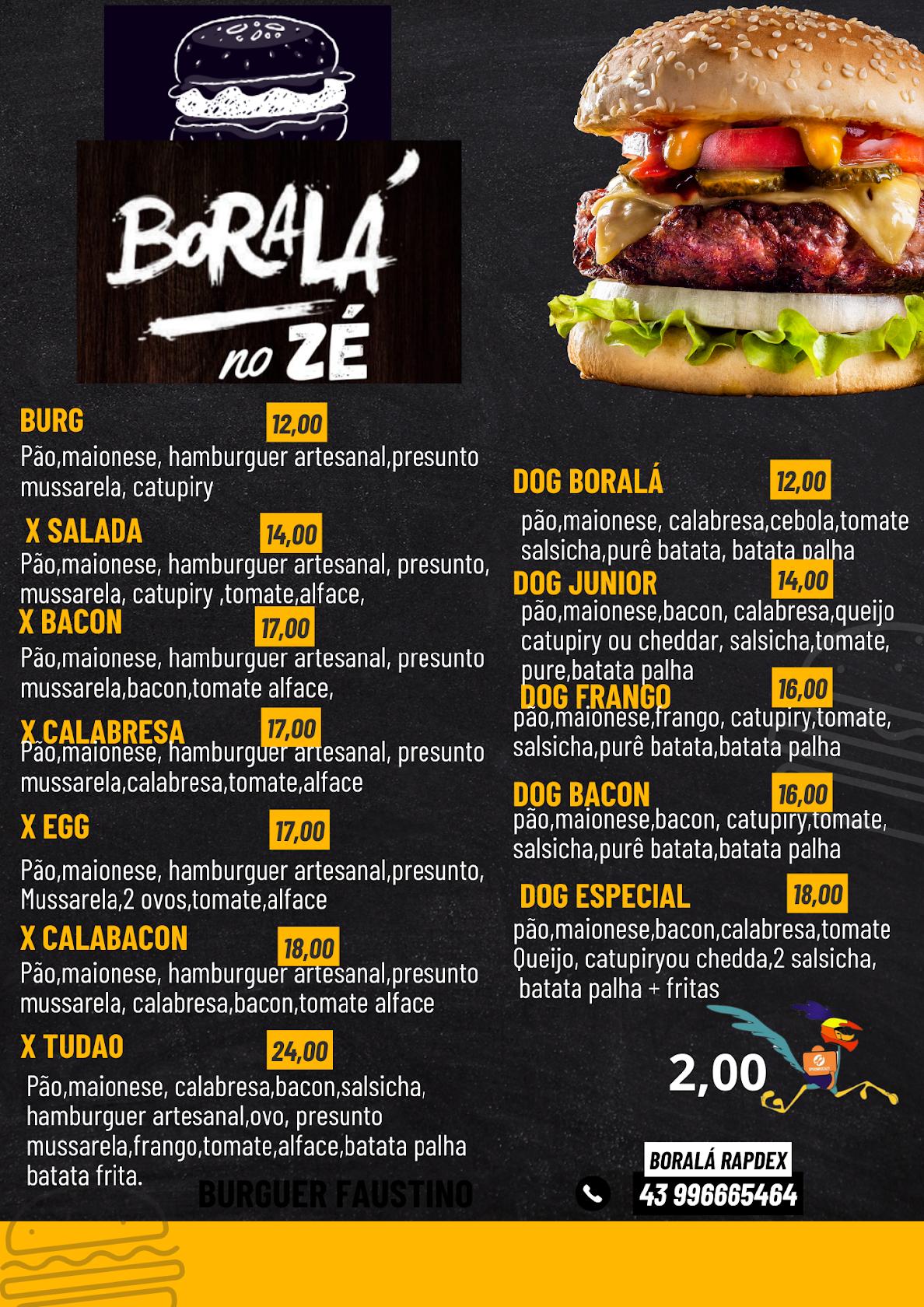 BORALÁ no ZÉ