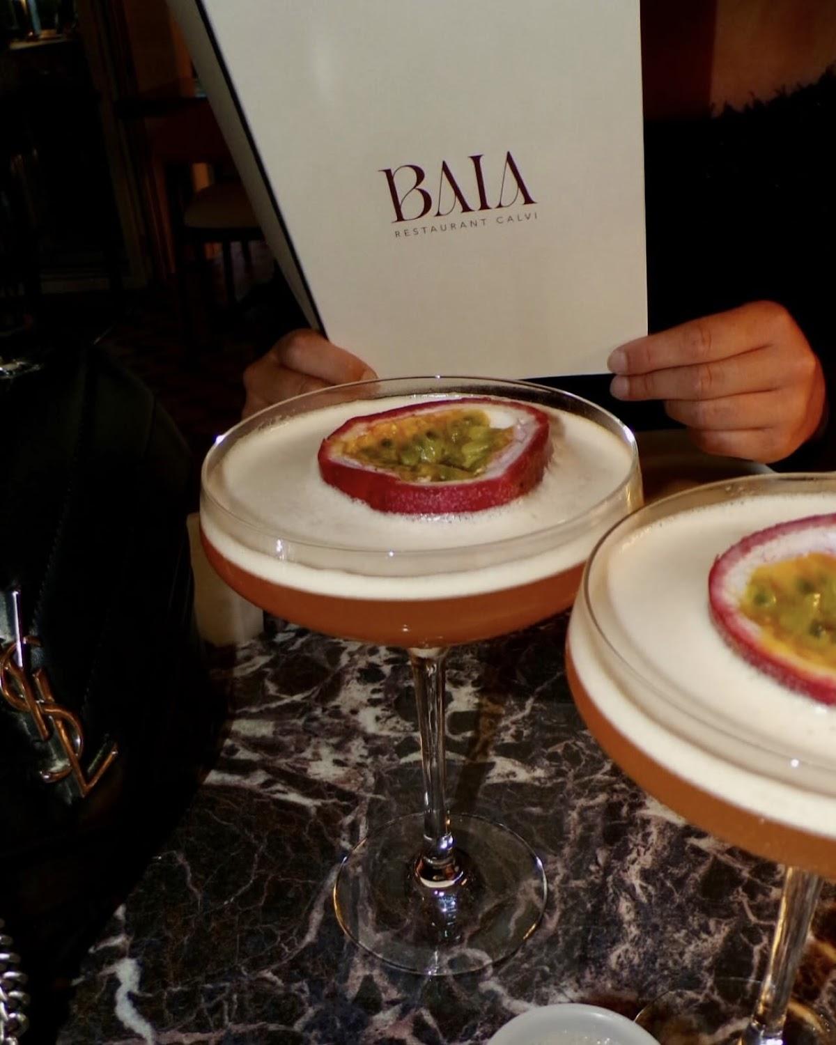 Baia - Restaurant Calvi