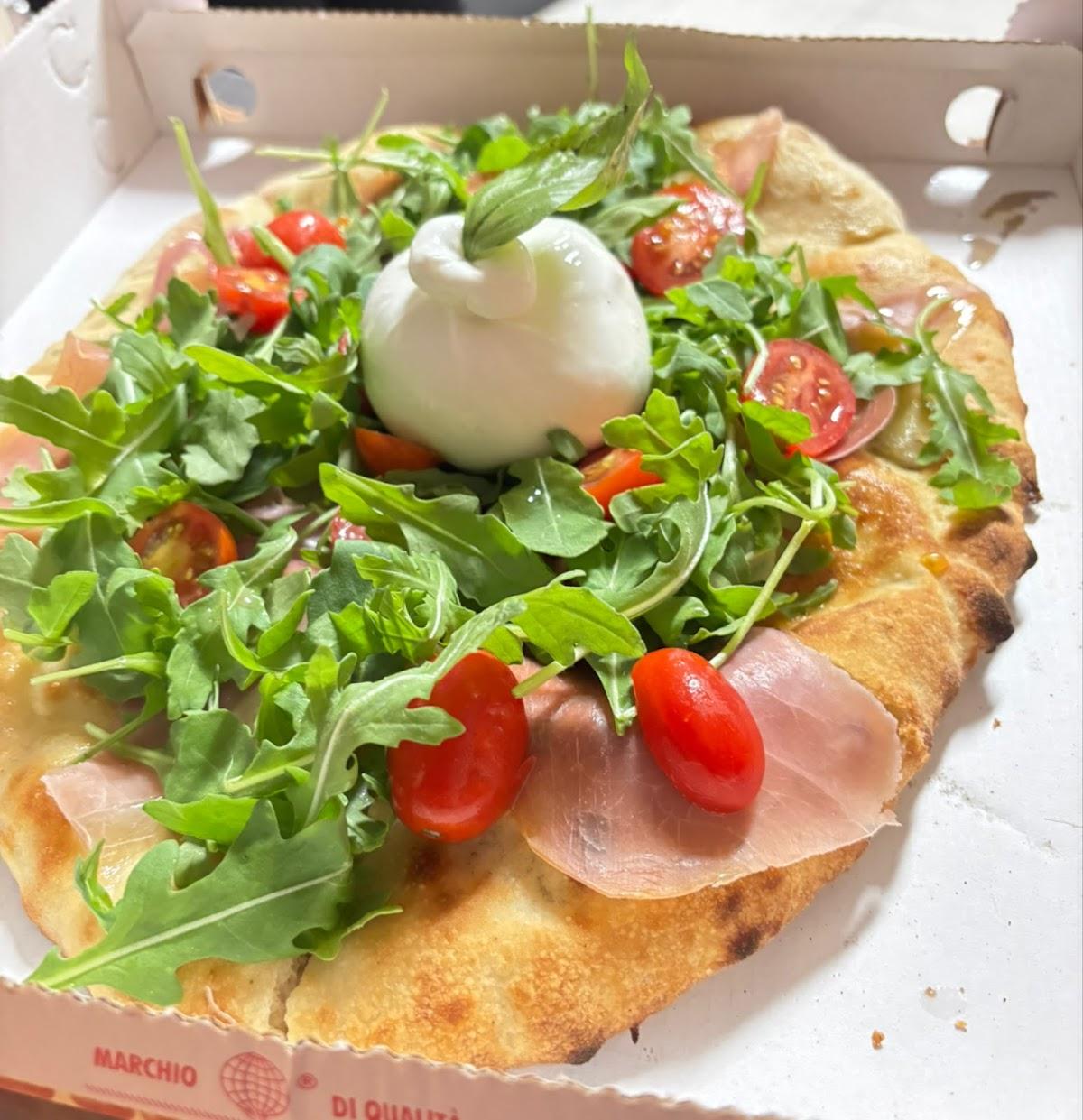 Fresh pizza