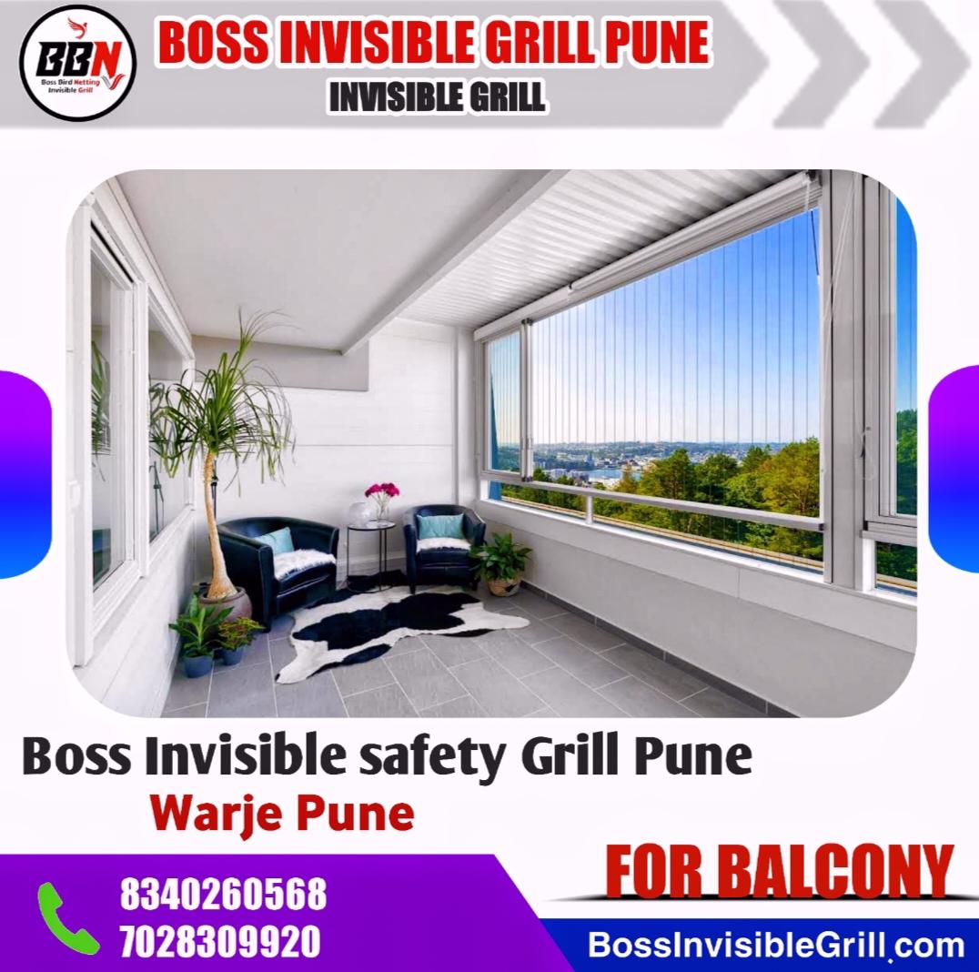 Boss Invisible Grill And Pigeon Netting in Pune