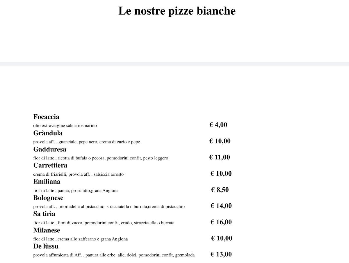 Coro Meu pizzeria Napoletana Gourmet