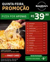 Benedicto's - Pizzaria Delivery em Botucatu