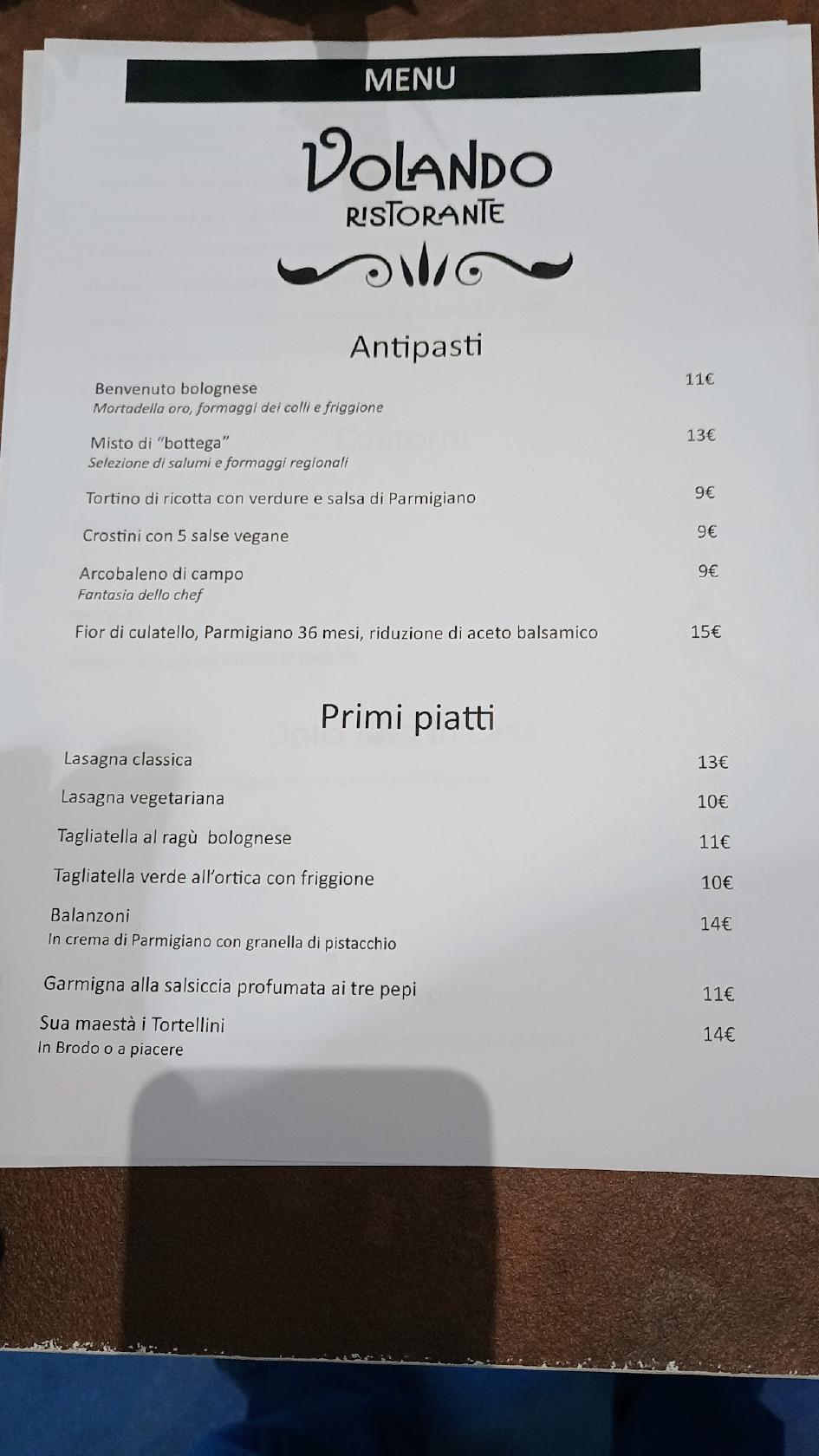 ristorante volando