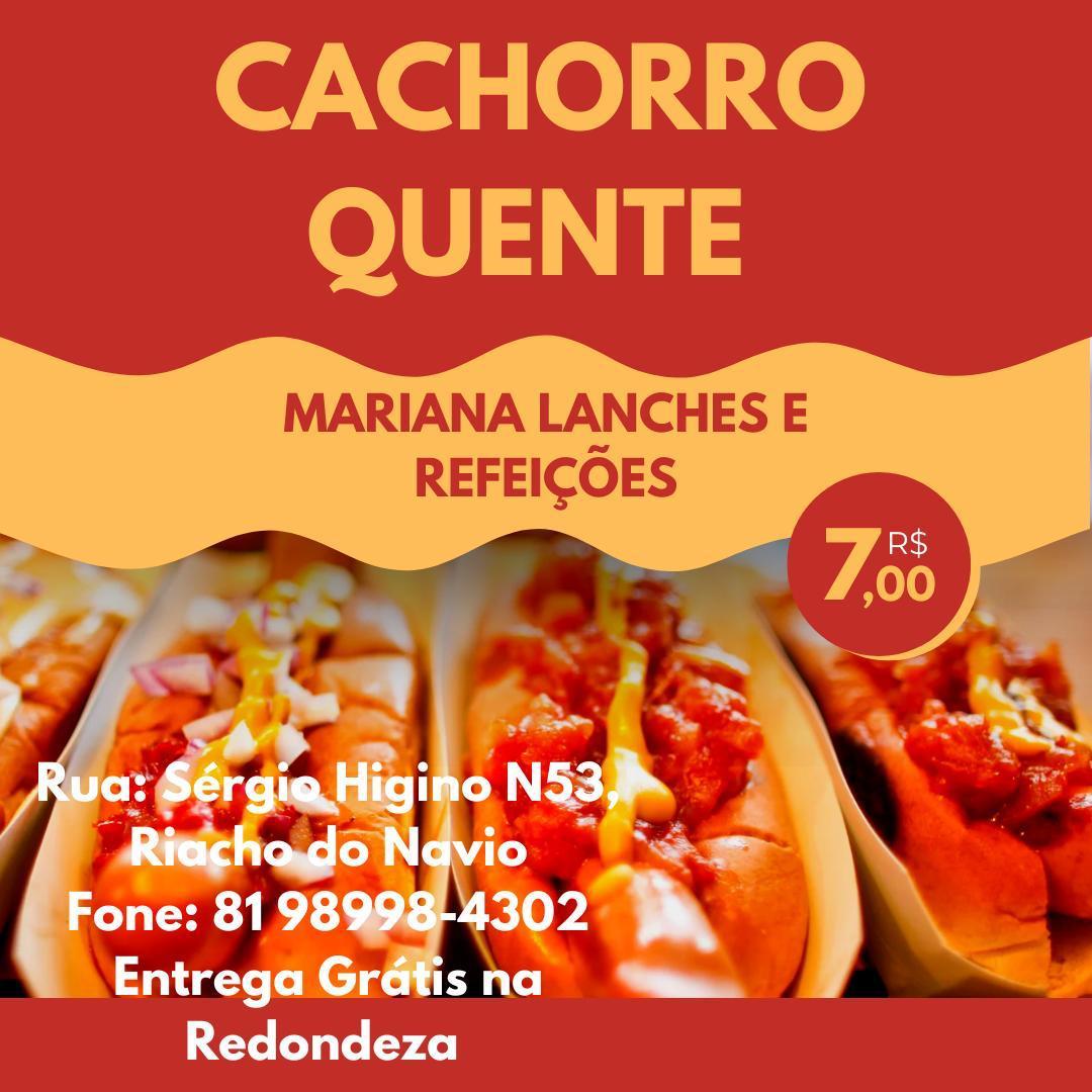 Mariana lanches e refeições