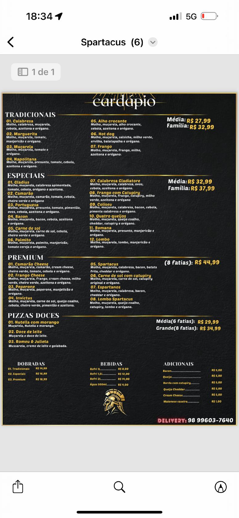 Spartacus pizzaria