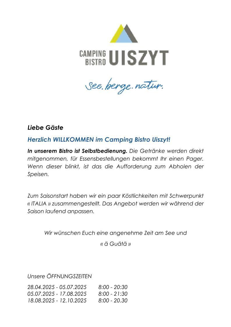 Camping-Bistro Uiszyt