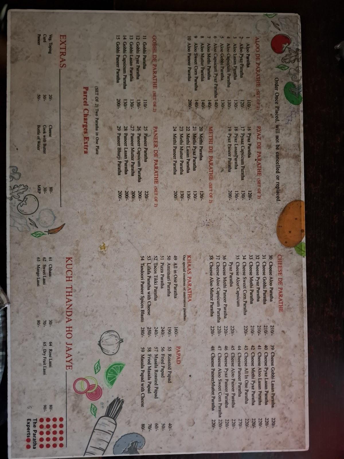 Paratha hub