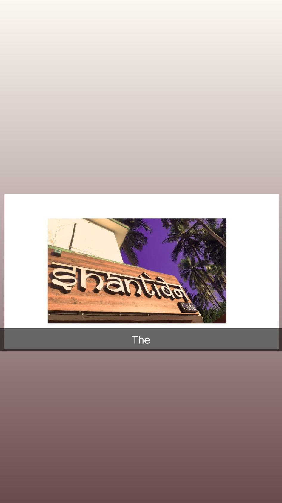 SHANTIBEN CAFE