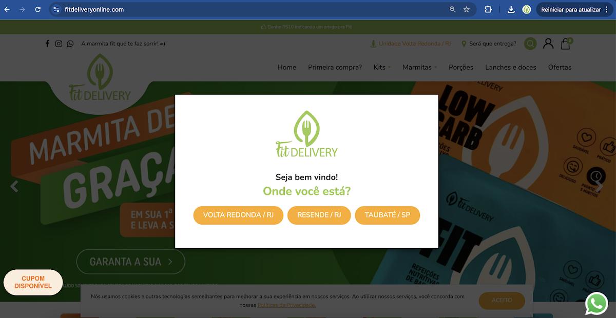 Fit Delivery - Marmitas fitness congeladas em Resende