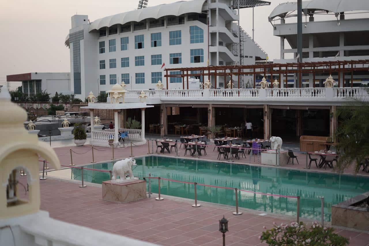 The Heritage Palace Rajkot Rajkot's Best Poolside Restaurant