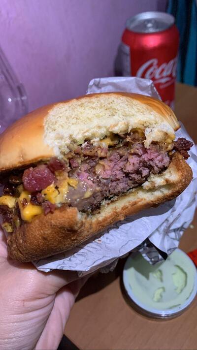 Konteiner Burger foto
