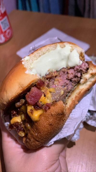 Konteiner Burger foto