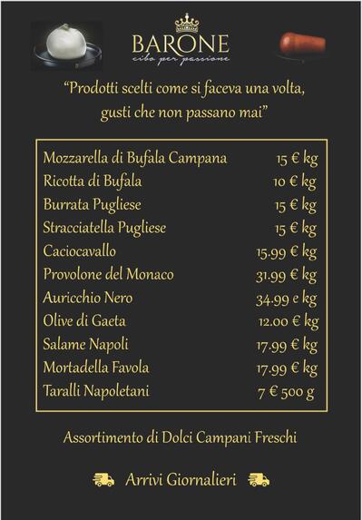 Barone cibo per passione foto