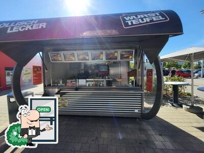 L'extérieur est une importante caractéristique de Wurstteufel Crailsheim