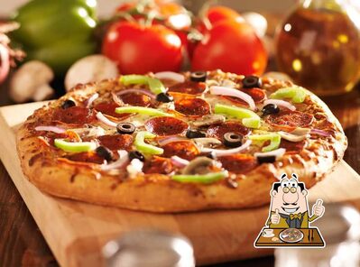 Try out pizza at Bake N Delight