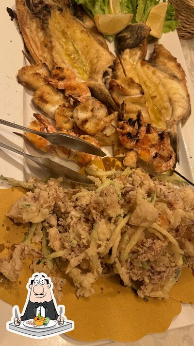 Cibo al Ristorante Bianca Scogliera