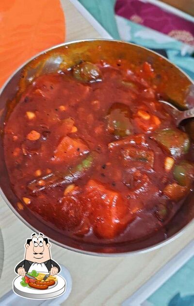 Food at Gupta Dhaba & Tea Stall