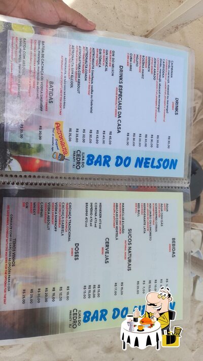 Platos en Bar do Nelson - Ilha do Cedro