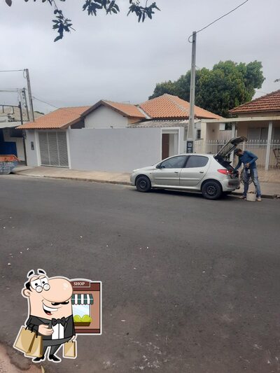 O exterior do Bar Bom Jesus