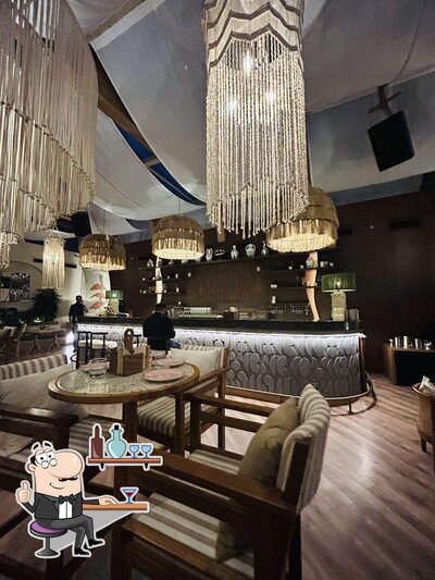 The interior of One8 Commune Jaipur