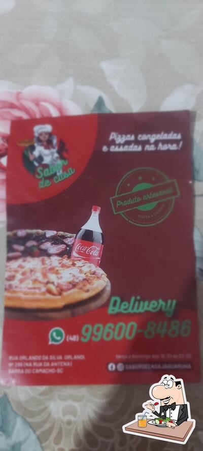 Platos en Sabor de Casa Pizzaria delivery e pizzas congeladas