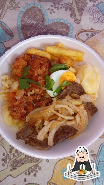 Platos en Tenda e Lancheria da Serra restaurante da loira
