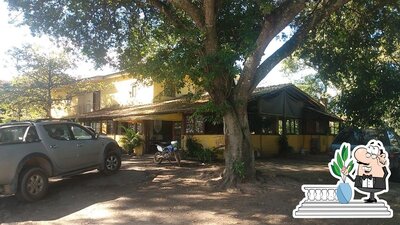 O exterior do Café Dodge