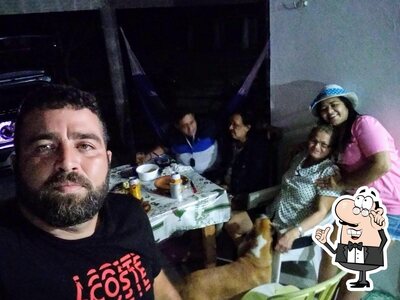 O interior do QUIOSQUE DA BAIO