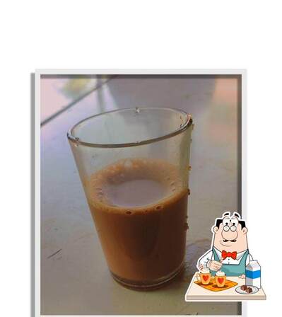 Enjoy a beverage at Tea house