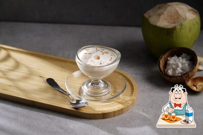 Enjoy a beverage at Annapoorani Vegetarian Restaurant