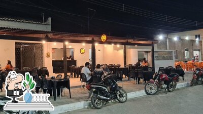 Você pode espairecer no exterior Estação Burguer