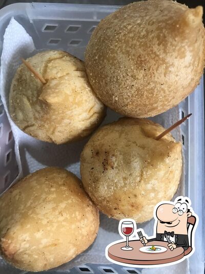 Comida em Esquina do salgado