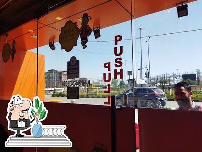You can get some fresh air outside Kathi Junction Sanat Nagar