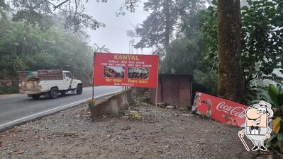 You can get some fresh air at the outside area of YASHIKA Restaurant
