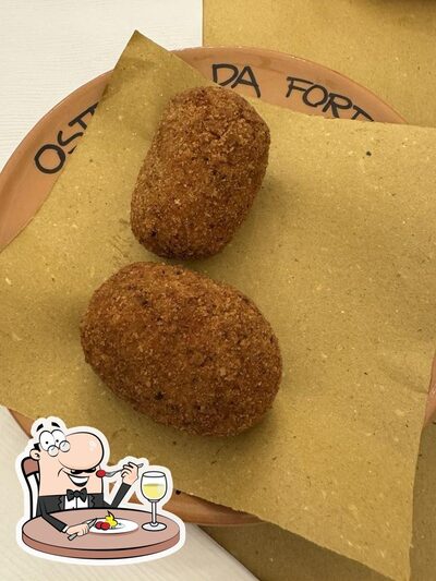 Cibo al Osteria Da Fortunata