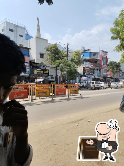 Take a look at the outside part of Hotel Vasanthabavan