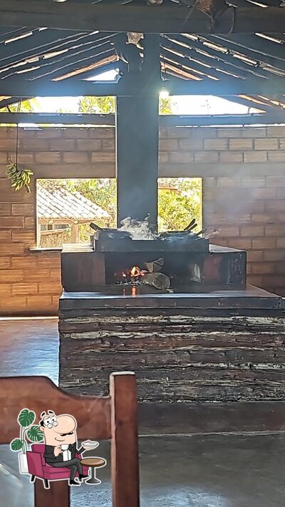 O interior do Churrascaria Barbosa e Silva