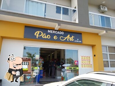 a parte exterior é uma característica importante do Pão & Art