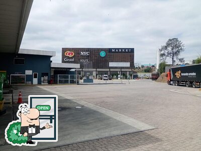 Veja imagens do exterior do Posto Petrobras