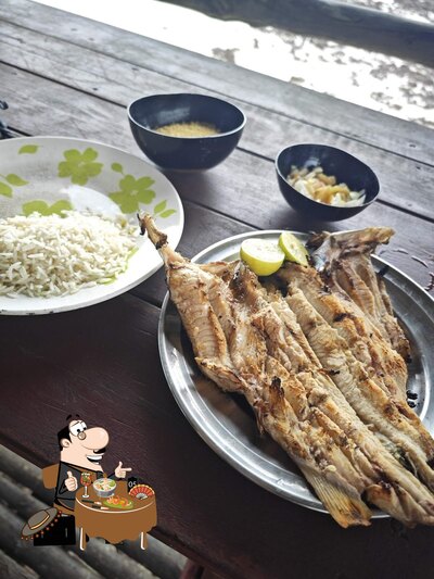 Comida em Barraca do Coco