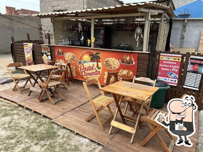 O interior do Cabana do Pimenta