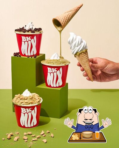 Comida em Burger King