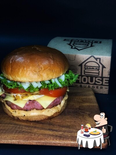 Os hambúrgueres do House Burger irão saciar uma variedade de gostos