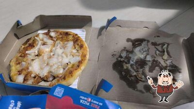 Food at Domino's Pizza