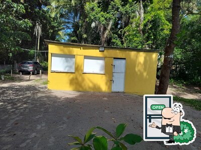 Desfrute da vista do exterior Bar do Nelson, Encontro das Águas