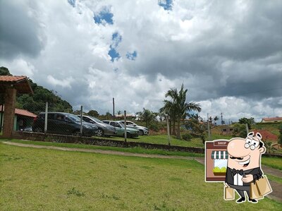 Descubra a área externa do Pesqueiro do Davi