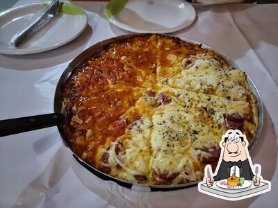 Platos en Sabor e arte pizzaria