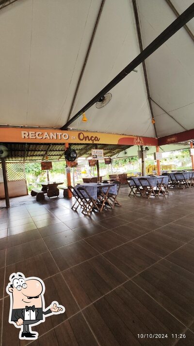 Veja imagens do interior do Restaurante e Conveniência Recanto da Onça